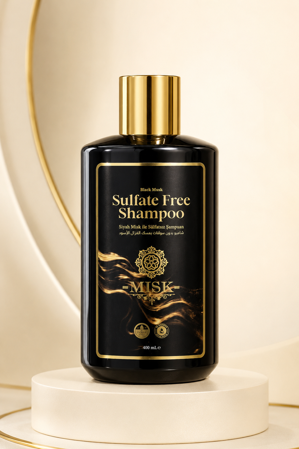 Misk Black Musk Sulfate-Free Shampoo