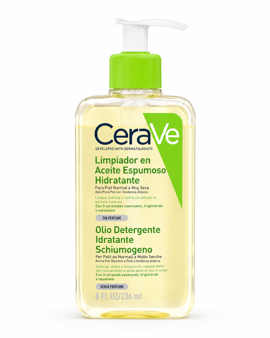 CeraVe Hydrating Foaming Oil Cleanser
