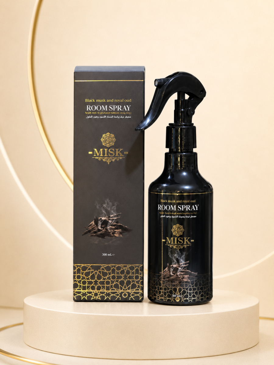 Misk Black Musk & Royal Oud Room Spray