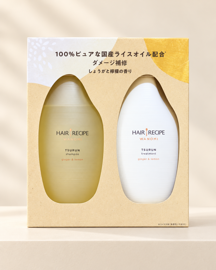 WANOMI TSURUN Shampoo & Treatment Set